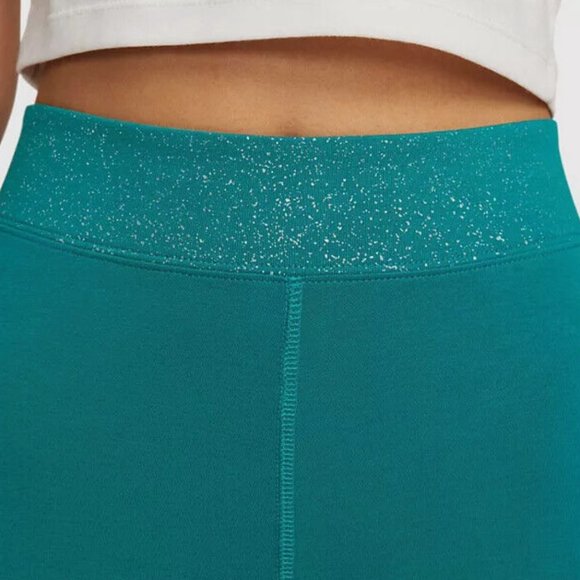 NWT NIKE  Stardust High-Rise Leggings | Green 1X - Picture 2 of 9
